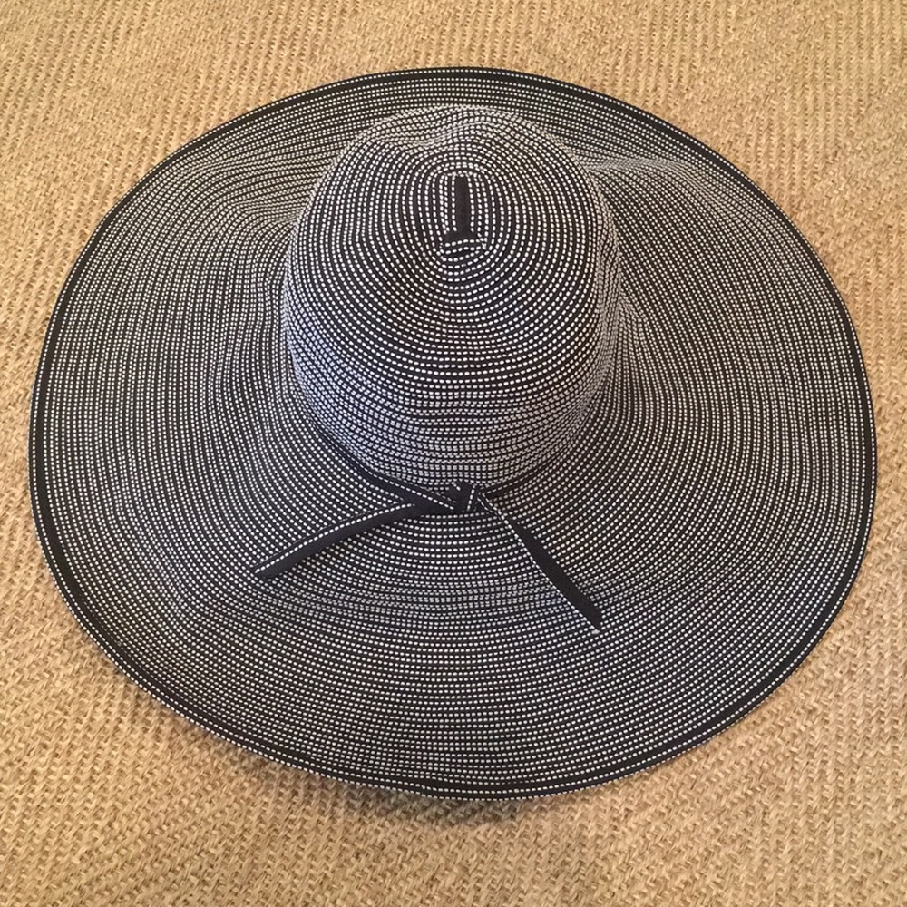 San Diego Hat Co. Flexible Black & White Sun Hat